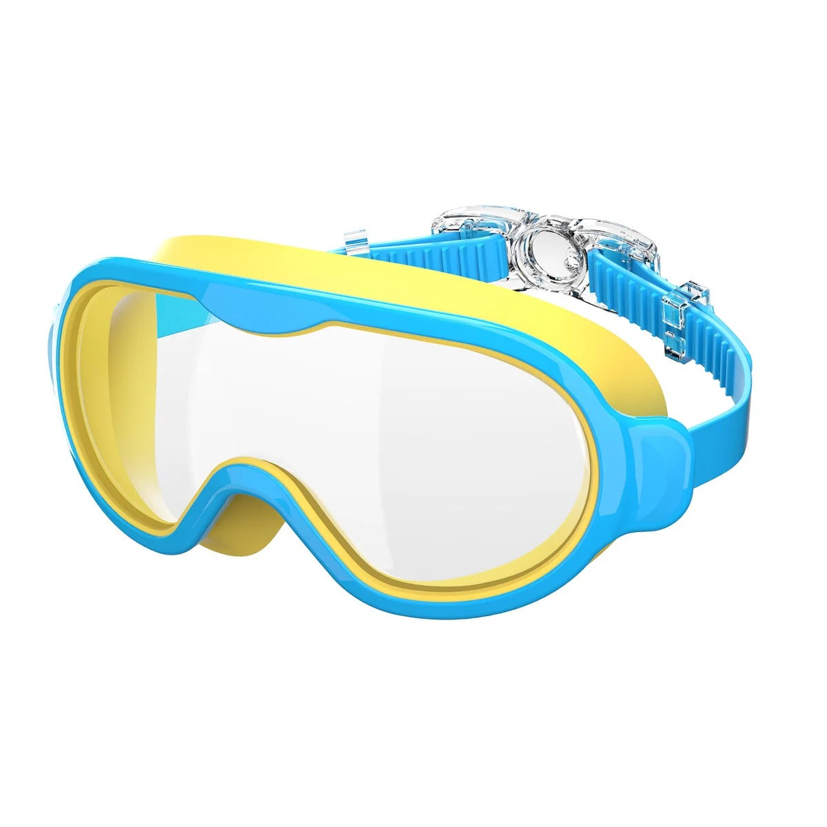 SunnySnap™ Snap-On Swim Goggles for Kids (2-Pack)