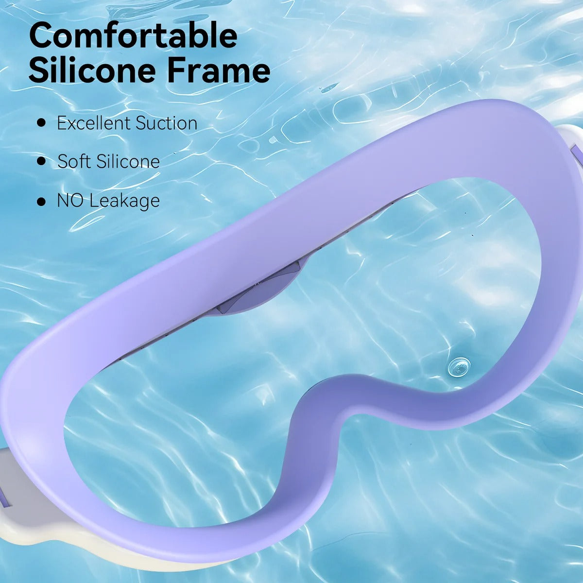 SunnySnap™ Snap-On Swim Goggles for Kids (2-Pack)